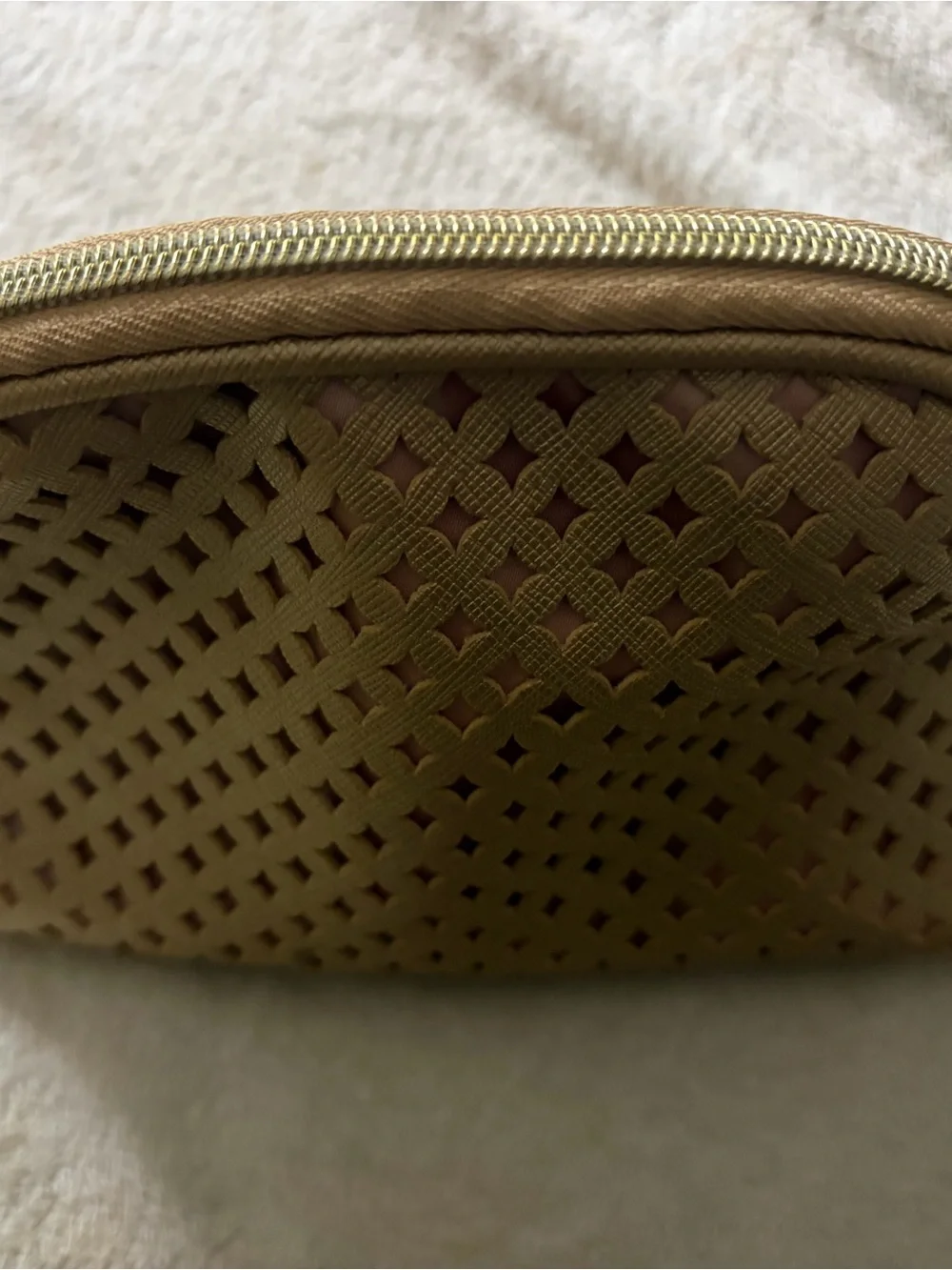 Gold Cosmetic Pouch